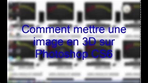 mettre une image en 3d.